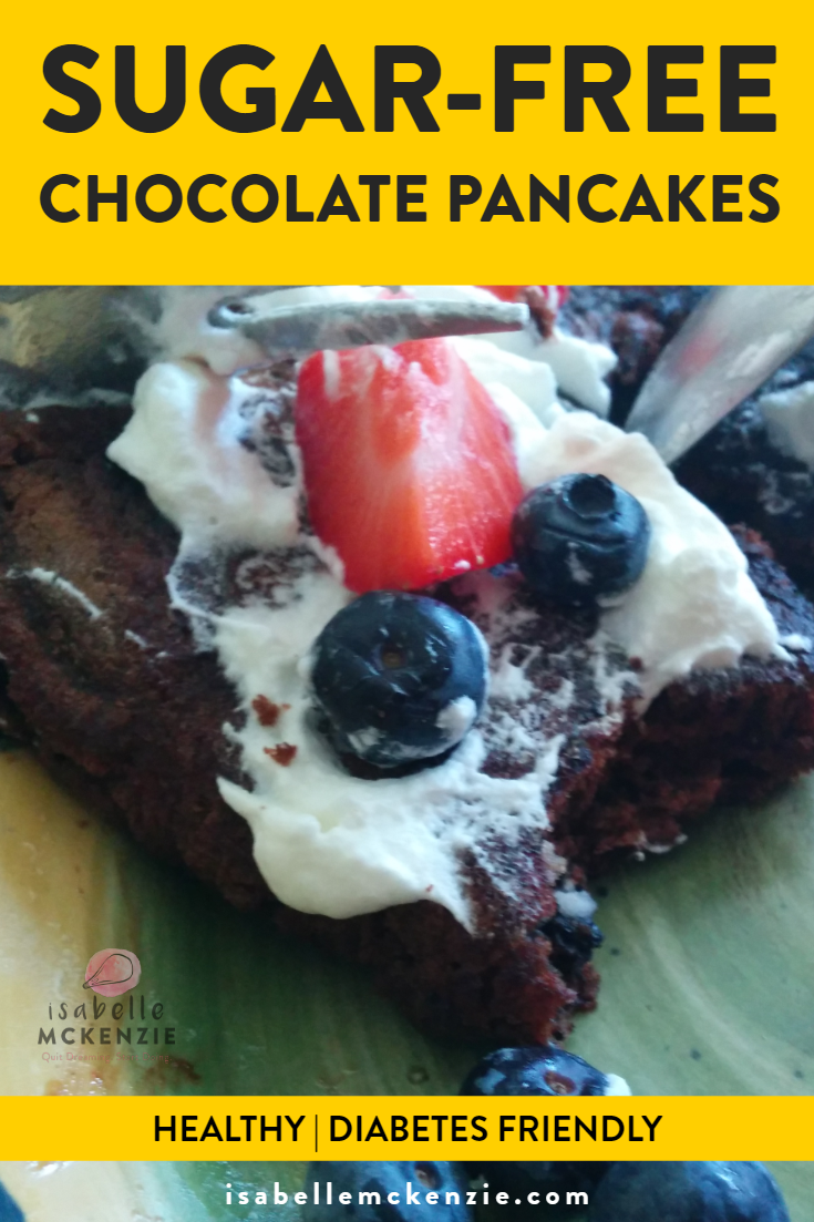 Fudgy Sugar Free Chocolate Pancakes Recipe Diabetes Friendly